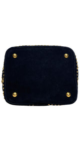 Cartera Cuero Negro