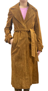 Abrigo Cuero Camel