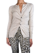 Sweater Beige Abierto