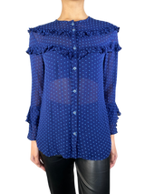 Blusa Puntos Bordados