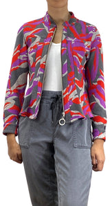 Chaqueta Bordada Multicolor