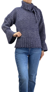 Sweater Azul Tejido