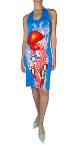 Vestido Midi Estampado Floral