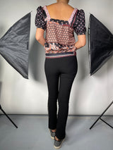 Blusa Colete Vintage