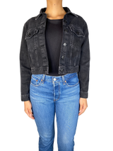 Chaqueta Denim Negra