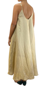 Vestido Abito Lungo Nude