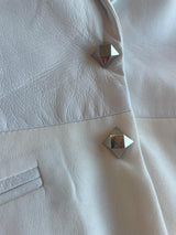 Blazer Cuero Frontal