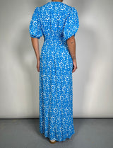 Vestido Maxi Bicolor