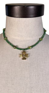 Collar Verde Trébol