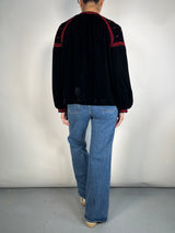 Chaqueta Velvet Bordada