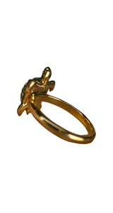 Anillo Tortuga Verde
