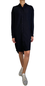 Vestido Camisero Negro