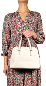 Cartera Cuero Beige