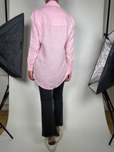 Camisa Lino Rosada