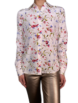 Blusa Floreada Seda