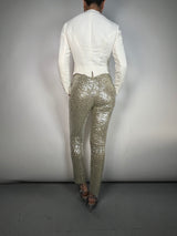 Chaqueta Viscosa Y Lino