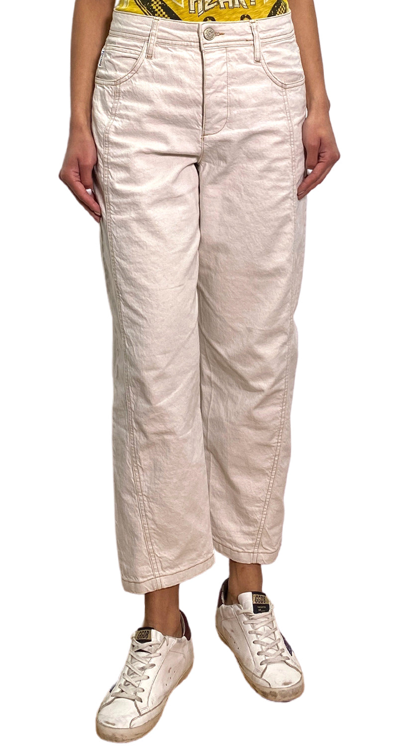 Jeans Slim Etro Beige Taille 38 - Coupe Féminine, Coton, Très Bon état