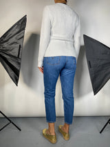 Cardigan Citronelle Con Hilos Metalizados