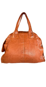 Cartera De Hombro Camel