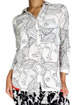 Blusa Viscosa Estampada