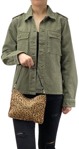 Cartera Cuero Animal Print