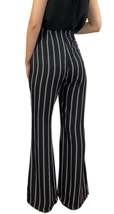 Pantalón Negro Rayas