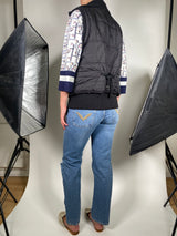 Parca Sin Mangas Negra