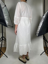 Vestido Guipur Blanco