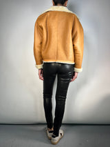 Chaqueta Cuero Con Chiporro