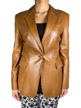 Blazer Cuero Café