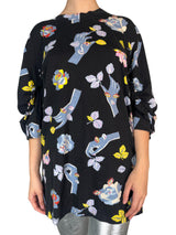 Polera Larga Multicolor