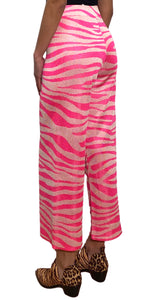 Pantalón Animal Print Fucsia