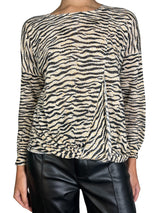 Sweater Animal Print Dotted