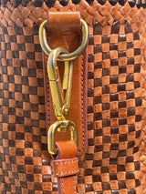 Bolso Cuero Trenzado