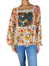 Blusa Estampada Flores