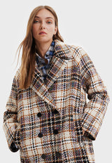 Abrigo Desigual Multicolor - Calce Regular