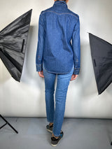 Camisa Thelma Eco Strass Denim