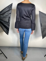 Blusa Mangas Acampanadas