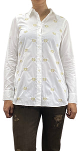 Blusa Blanca Hearts