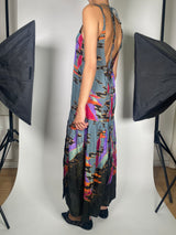 Vestido Estampado Multicolor