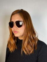 Anteojos Silver Curtis Wing White Gold Havana