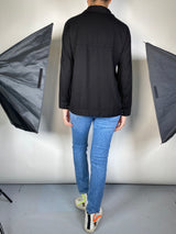 Blusa Negra con Aplicaciones