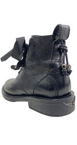 Botines Black Leather