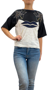 Sweater Negro Aplicaciones