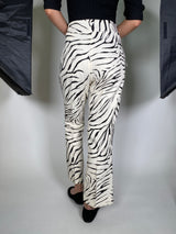 Pantalón Estampado Cebra