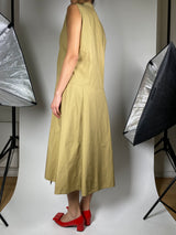 Vestido Camisero Café