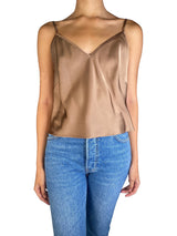 Blusa Café Tirantes