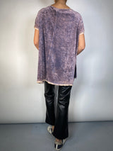 Polera Oversize Morada