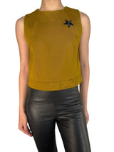 Blusa Denim Verde Oliva