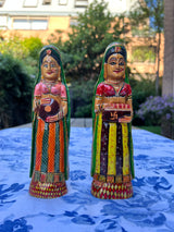Set 2 Estatuas Indu